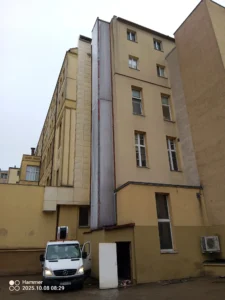 Demontaż szybu windowego Wyburzenia Pomorze