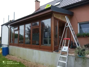 Rozbiórka ogrodu zimowego z odzyskiem