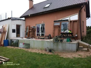 Rozbiórka ogrodu zimowego z odzyskiem 4