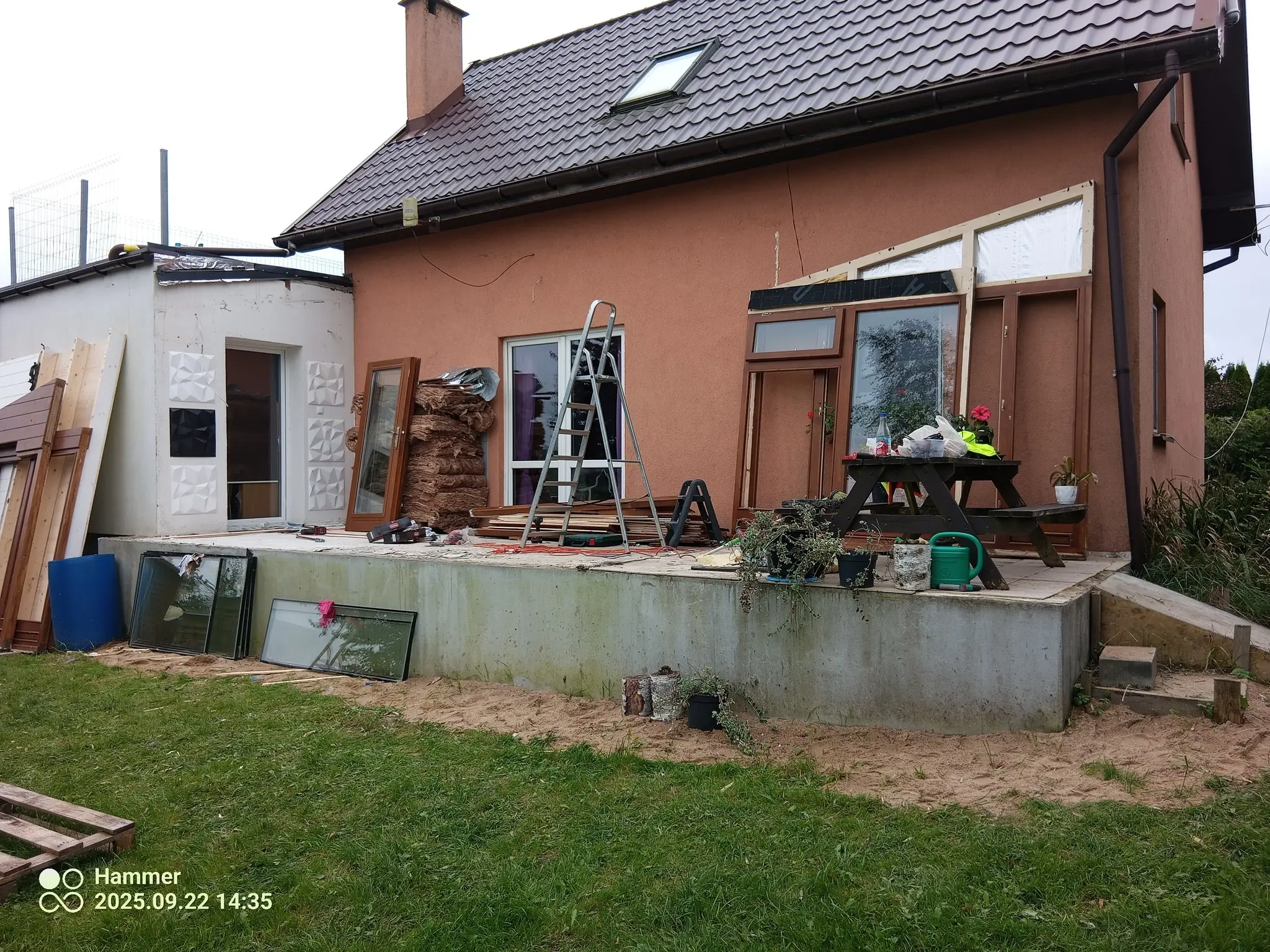 Rozbiórka ogrodu zimowego z odzyskiem 4