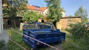 Wyburzenie budynku gospodarczego 1