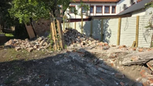 Wyburzenie budynku gospodarczego 3