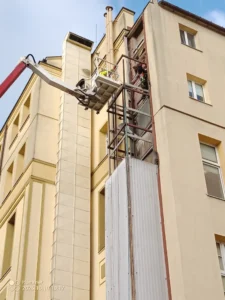 demontaż szybu windowego